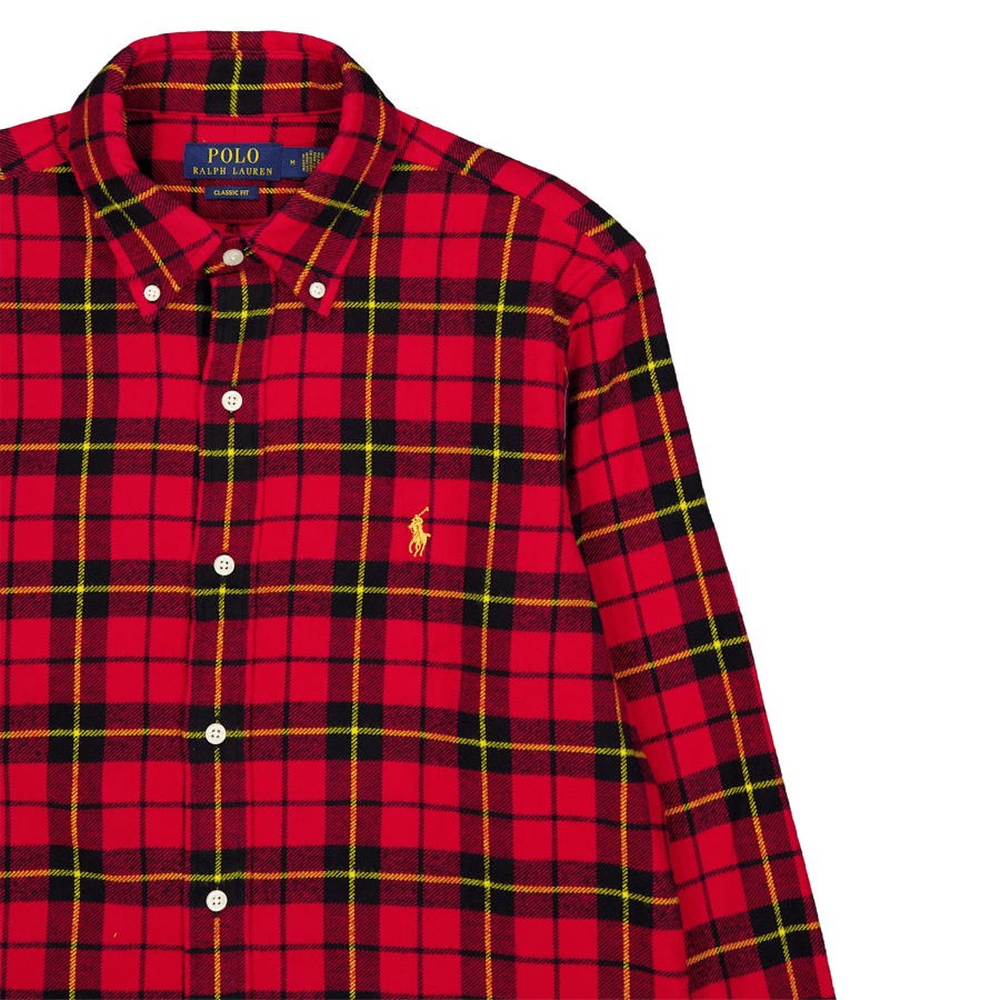 Lunar New Year Classic Fit Plaid Shirt Red / Black Multi