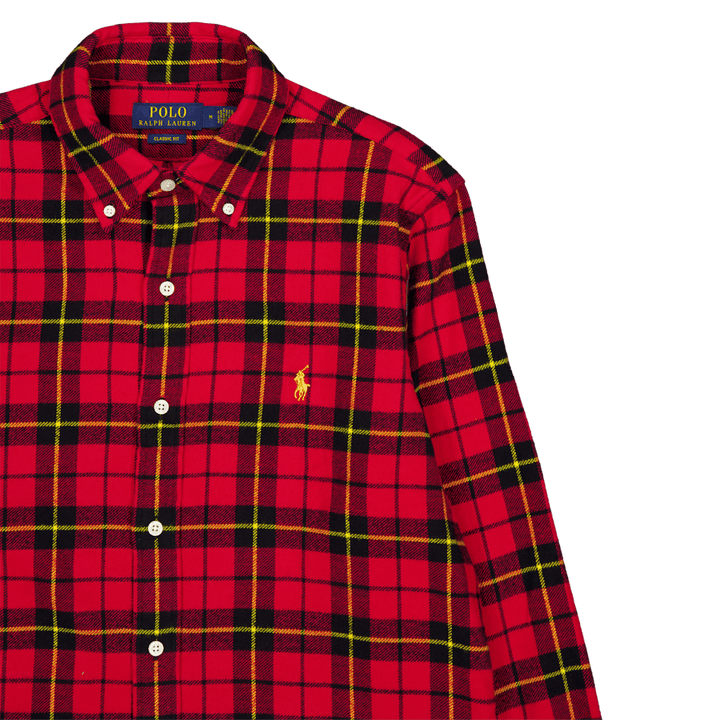 Lunar New Year Classic Fit Plaid Shirt Red / Black Multi