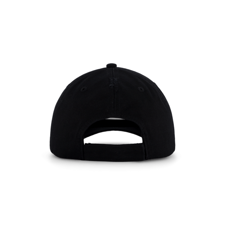 Distressed Signature Cap Schwarz