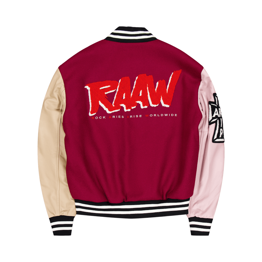 Varsity Jacket Burgundy
