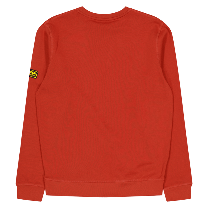 Sweat Barbour B.intl Racer Badge Re12 Iron Ore