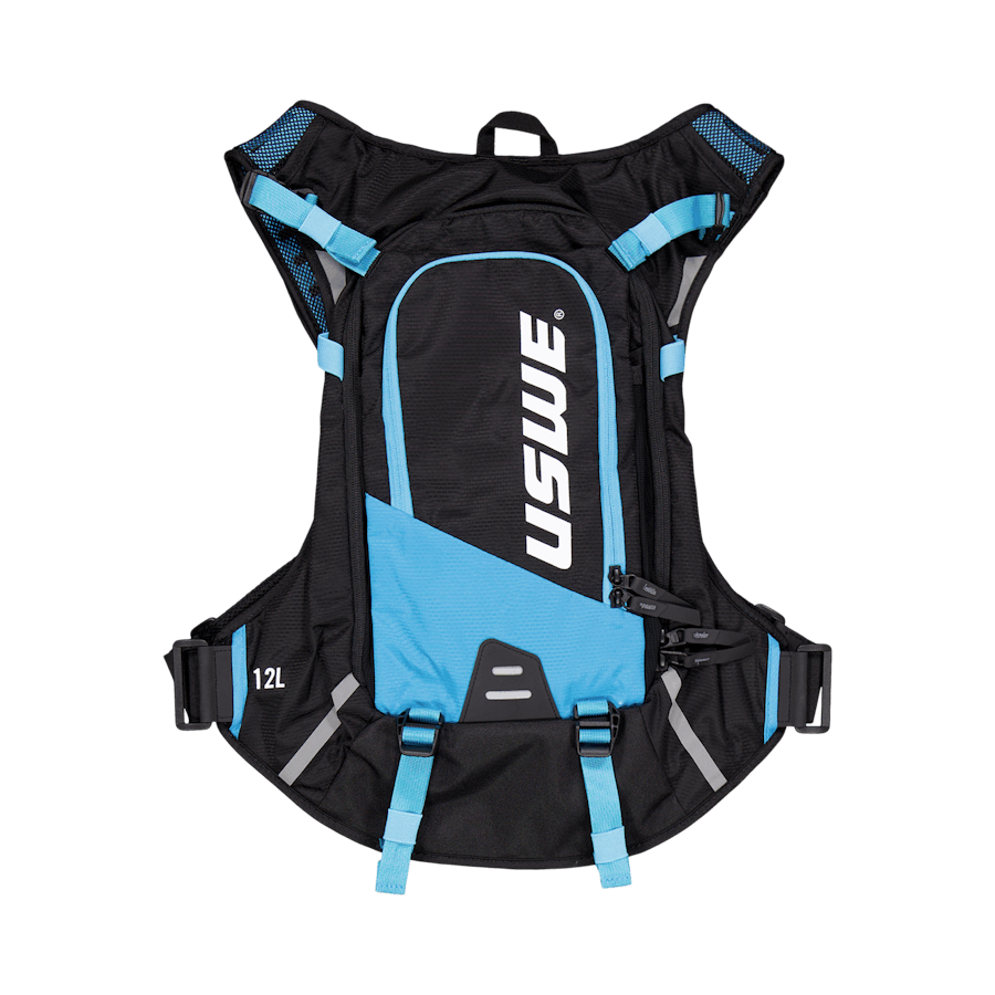Mtb Hydro 12l Hydration Pack Black/horizon Blue