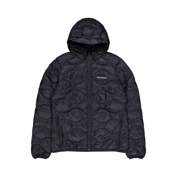 W Helium Down Hood Jacket Black