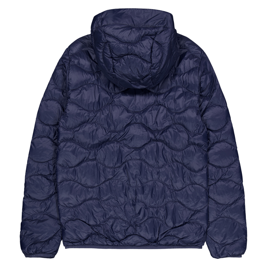M Helium Down Hood Jacket Blue Shadow