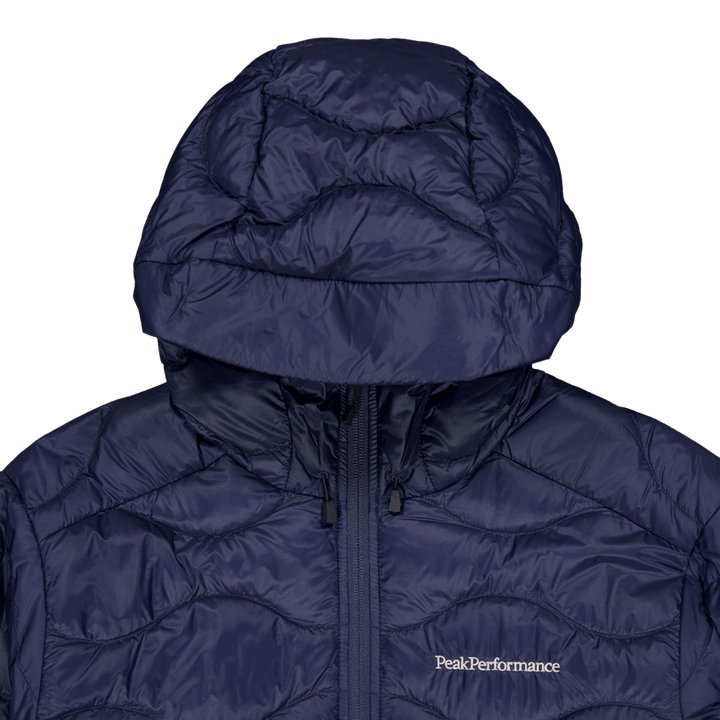 M Helium Down Hood Jacket Blue Shadow