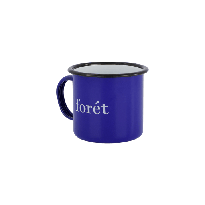 Tazza smaltata Bean Blu