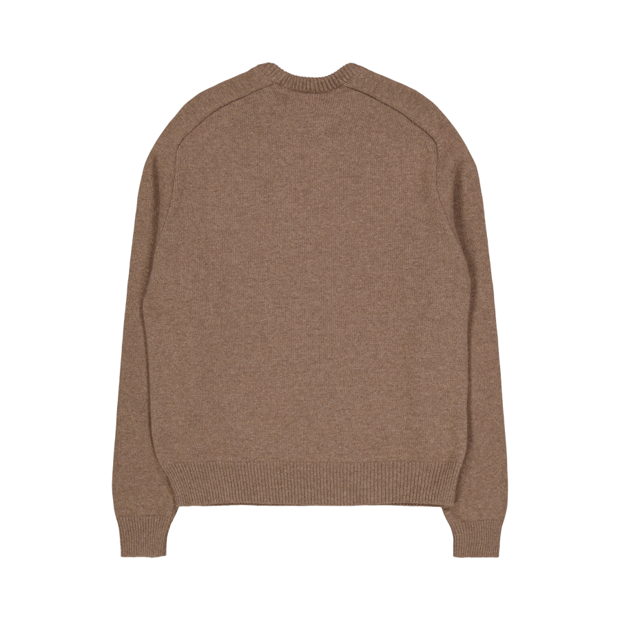 Camp Jacquard Knit Khaki