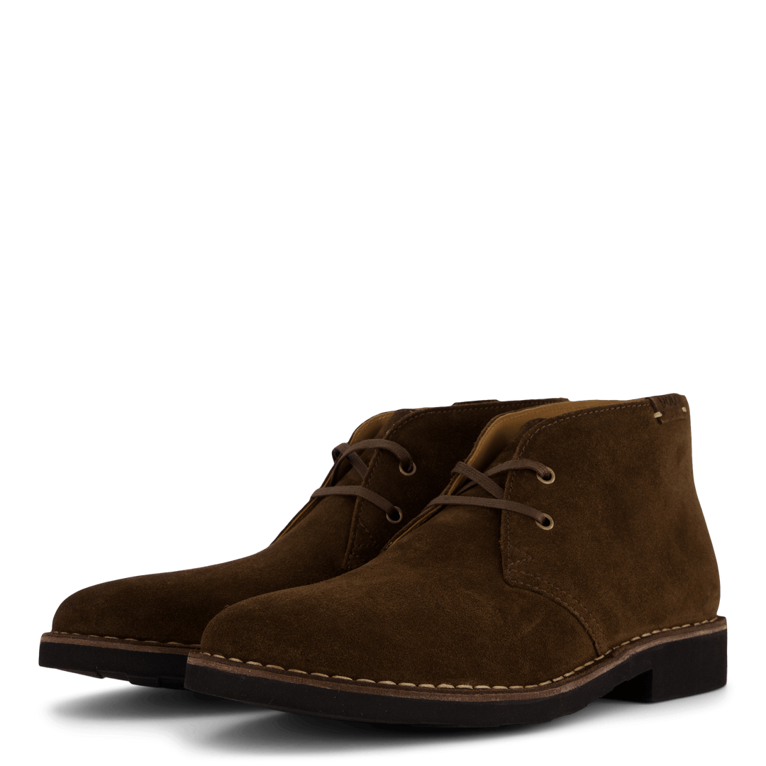 Talan Chukka-Stiefel aus Wildleder Schokoladenbraun