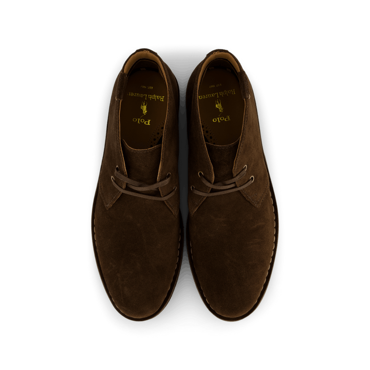 Talan Chukka-Stiefel aus Wildleder Schokoladenbraun