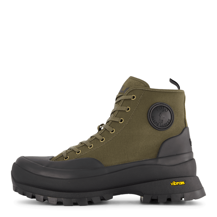 Armin vahattu Twill Sneaker Boot Canopy Olv