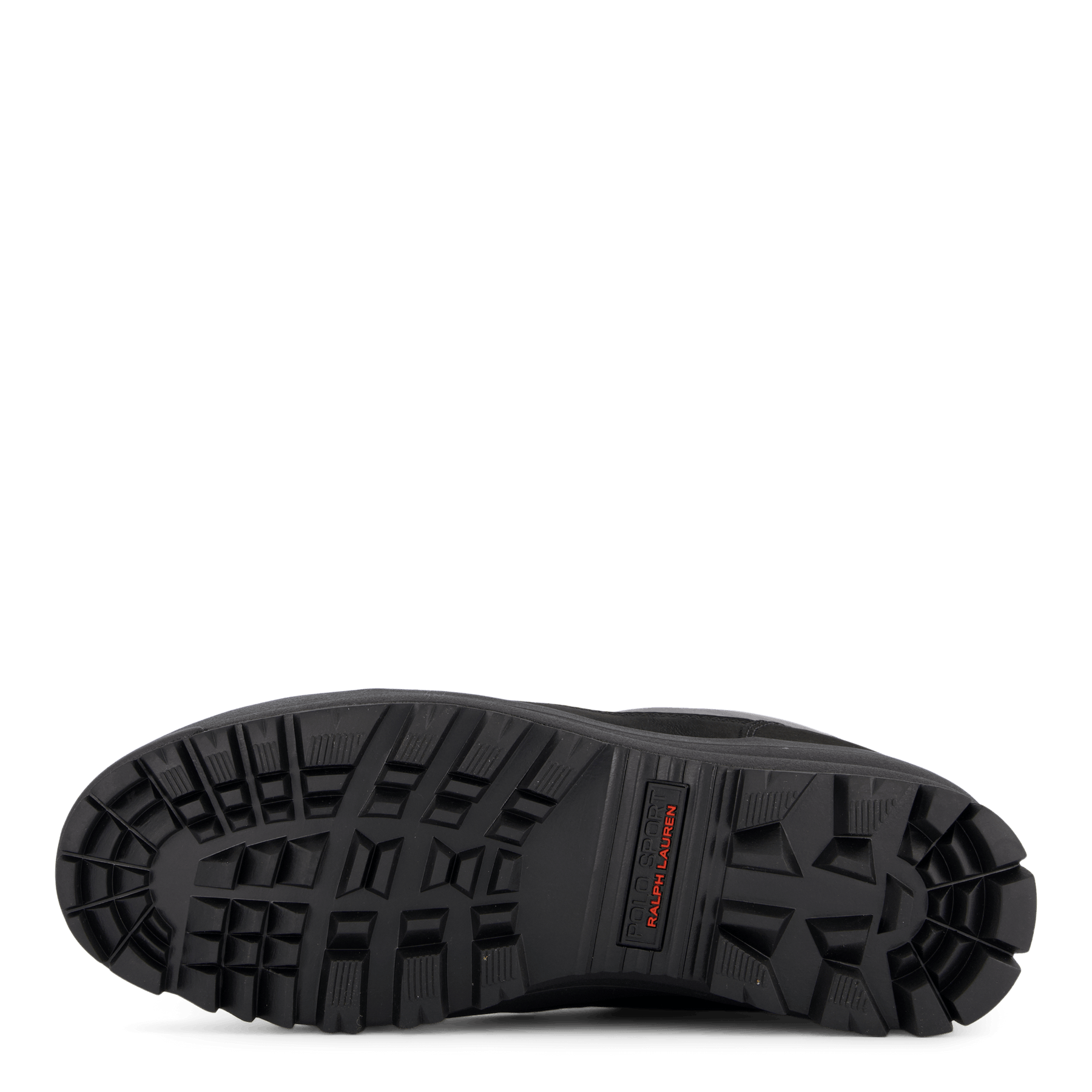 polo sport hiker leather boot black yellow red –