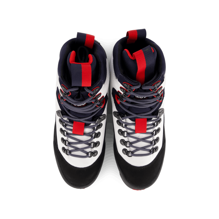 Polo Sport Hiker Leather Boot White / Navy / Red
