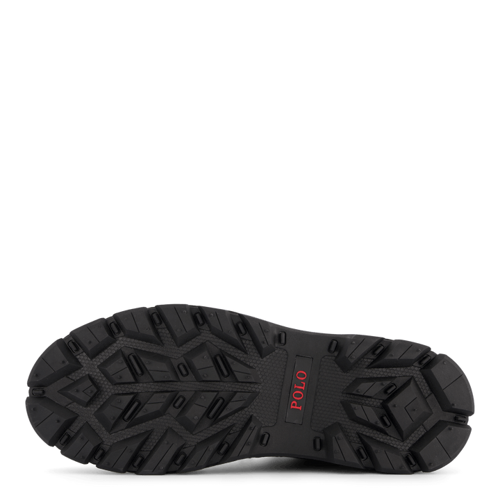 Oslo High Quilted Oxford & Leather Boot Black