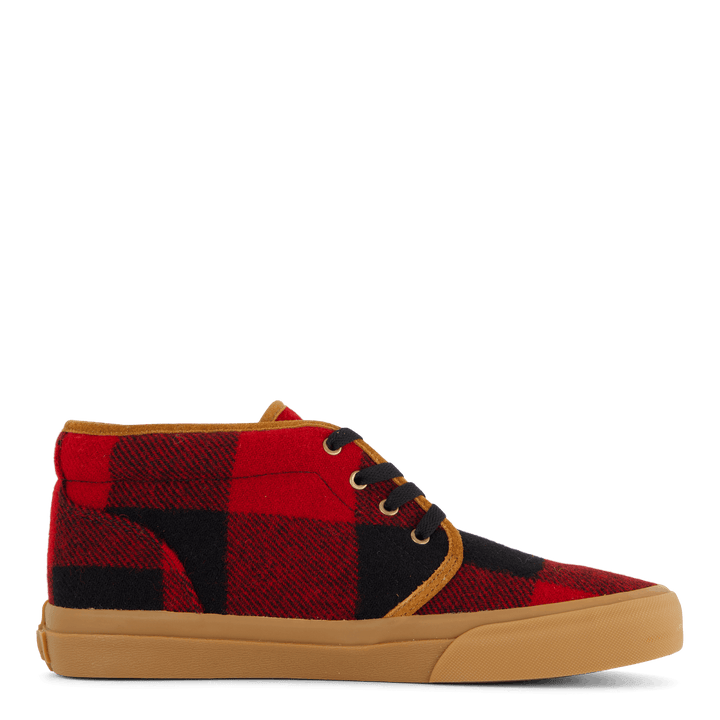 Keaton Buffalo Check Wool Chukka Rob Roy