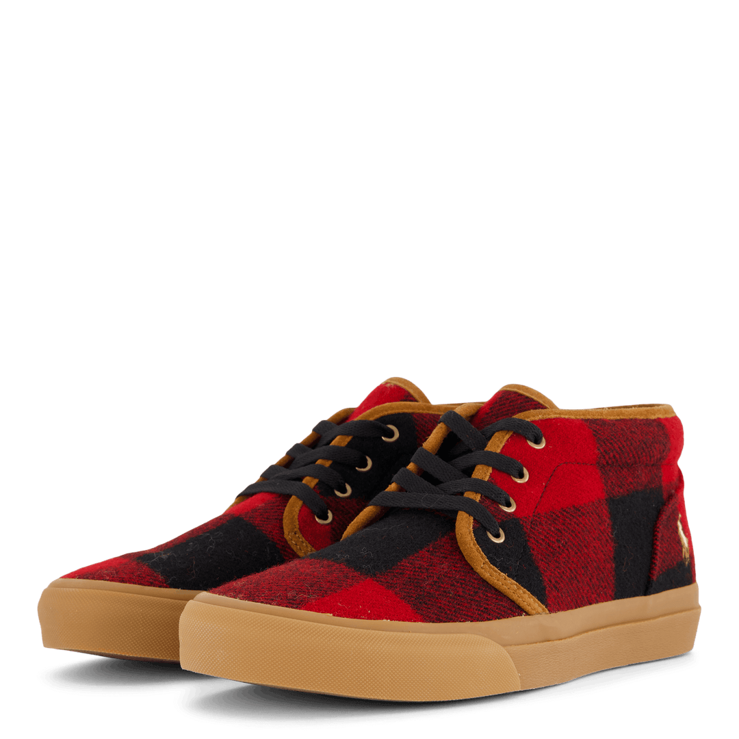 Keaton Buffalo Check Wool Chukka Rob Roy