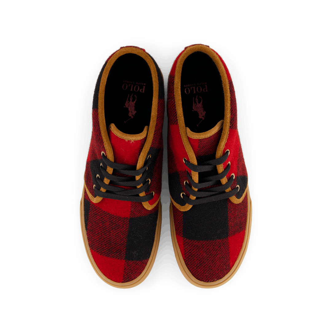 Keaton Buffalo Check Wool Chukka Rob Roy