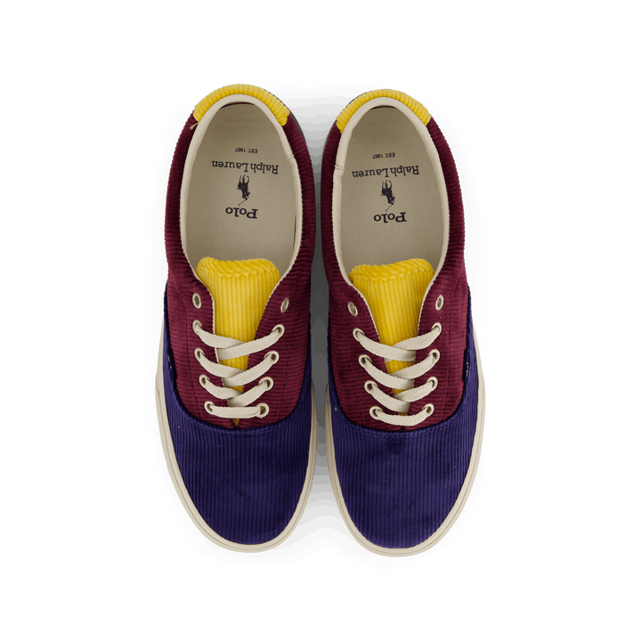 Keaton Color-Blocked Corduroy Sneaker Color Block
