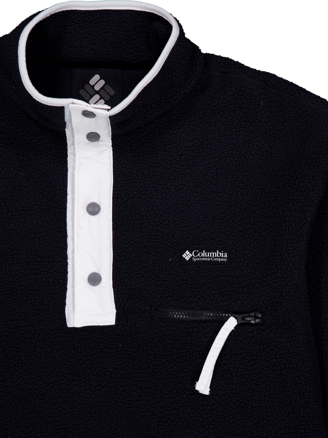 Helvetia™ Half Snap Fleece Black