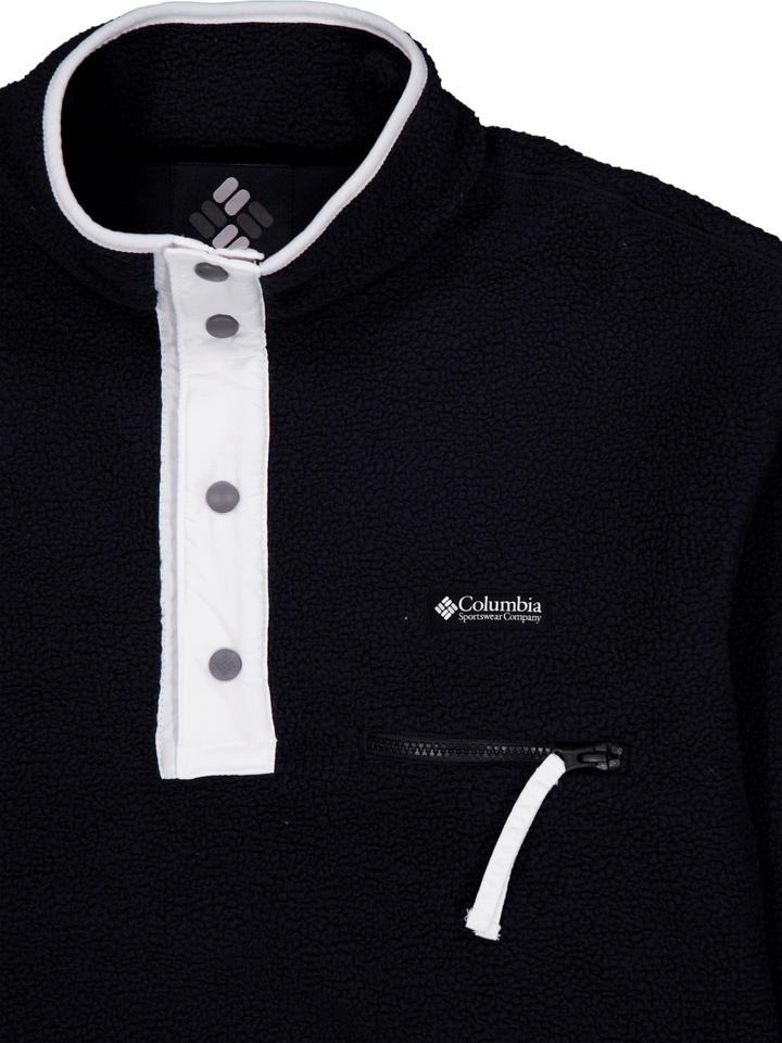 Helvetia™ Half Snap Fleece Black