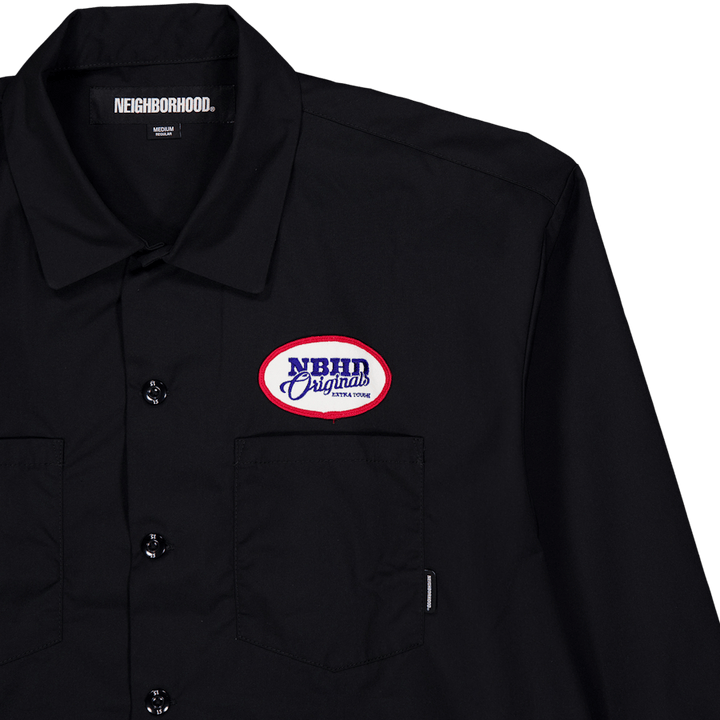 Classic Work Shirt Ls Black