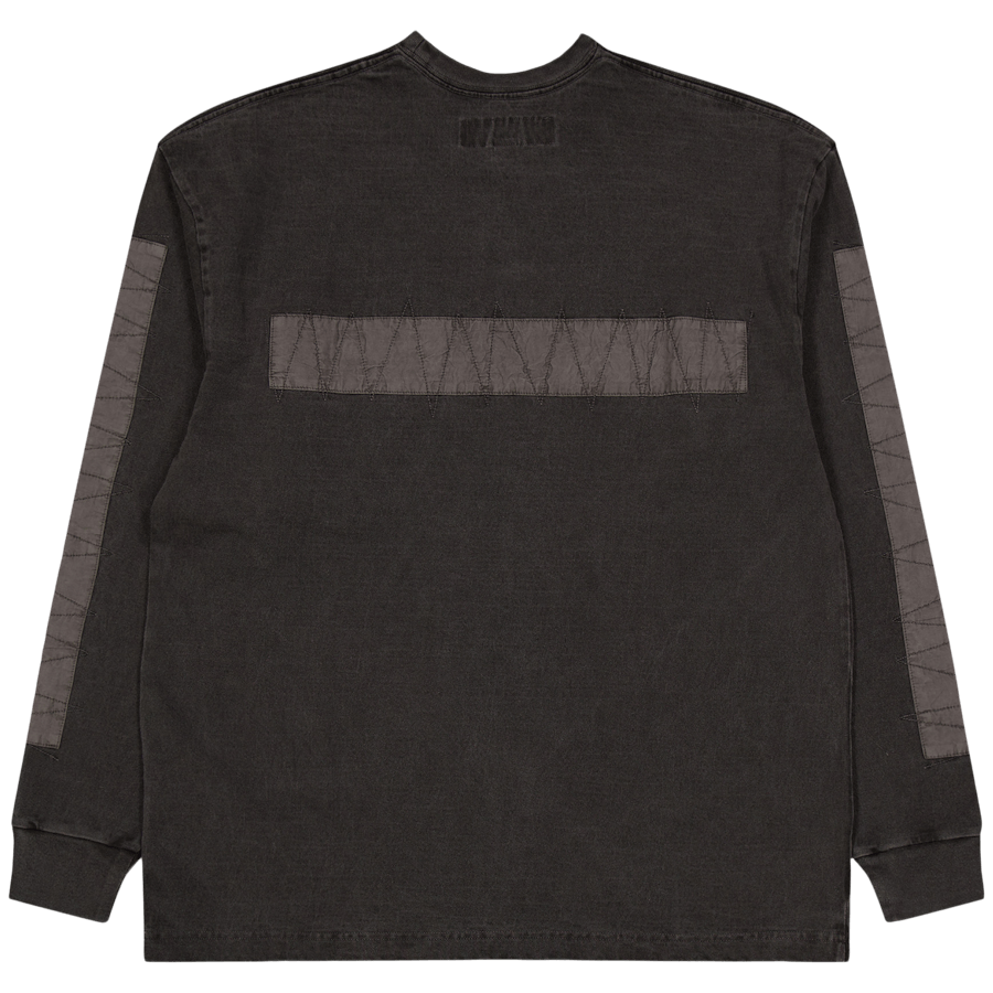 Design Pigment Dyed Crewneck L Black