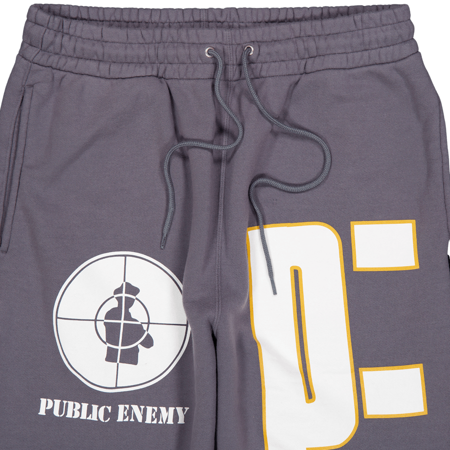 Nh X Public Enemy . Sweatpants Gray