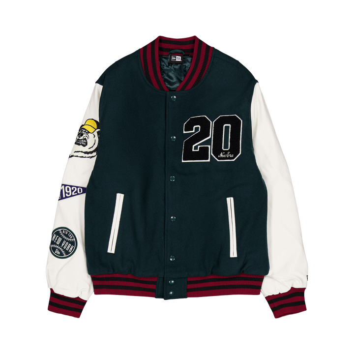 Ne Lifestyle Varsity Jkt Newe Verde