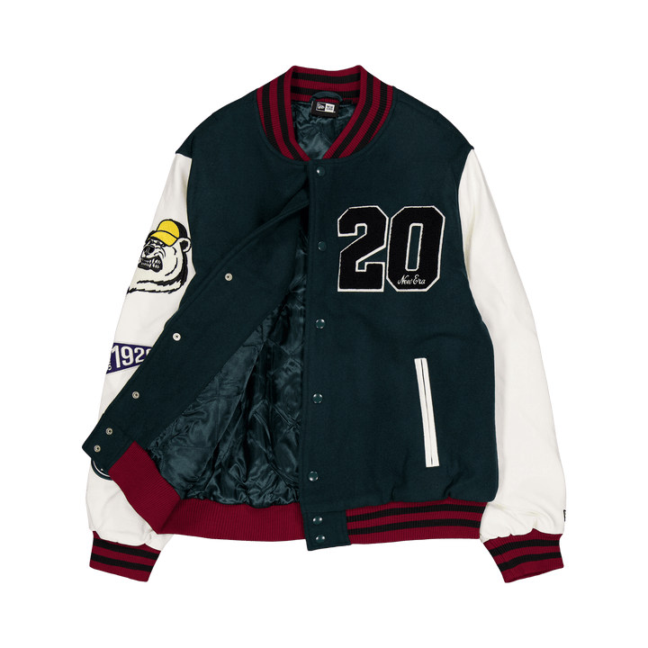 Ne Lifestyle Varsity Jkt Newe Verde