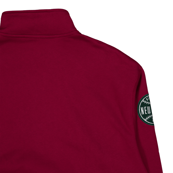 Ne Lifestyle Quarter Zip Newe Punane