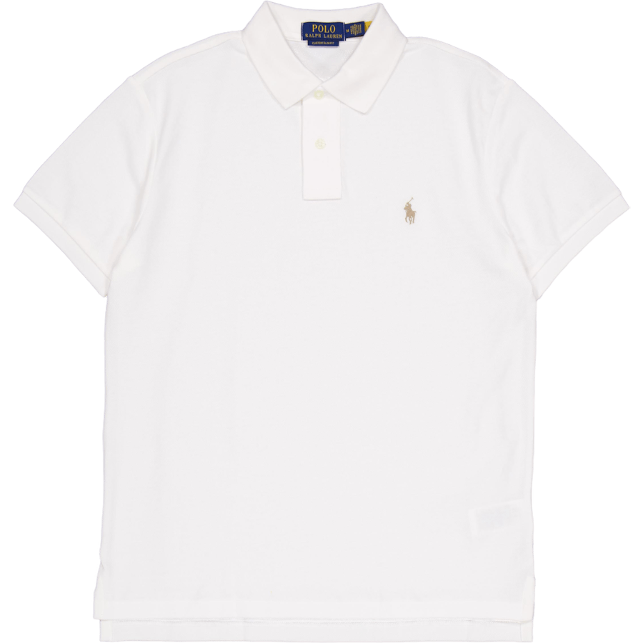 Polo Ralph Lauren Custom Slim Fit Mesh Polo Shir Deckwash