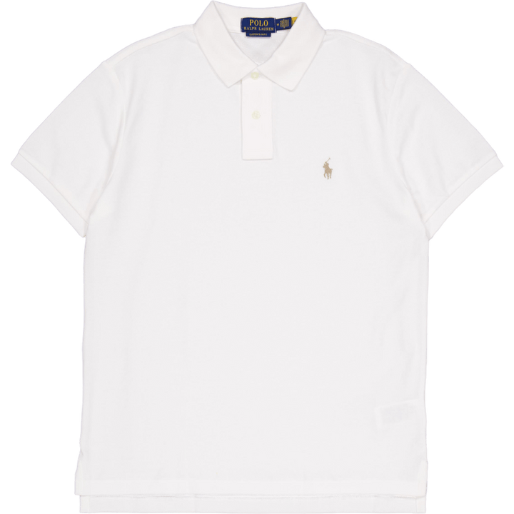 Polo Ralph Lauren Custom Slim Fit Mesh Polo Shir Deckwash