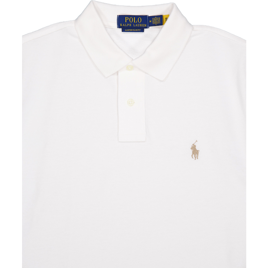 Polo Ralph Lauren Custom Slim Fit Mesh Polo Shir Deckwash