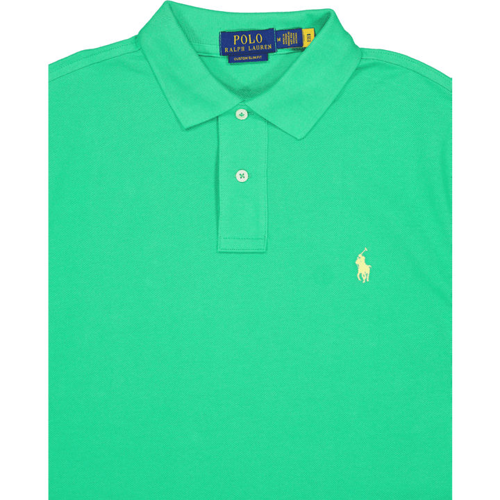 Polo Ralph Lauren Custom Slim Fit Mesh Polo Shir Classic