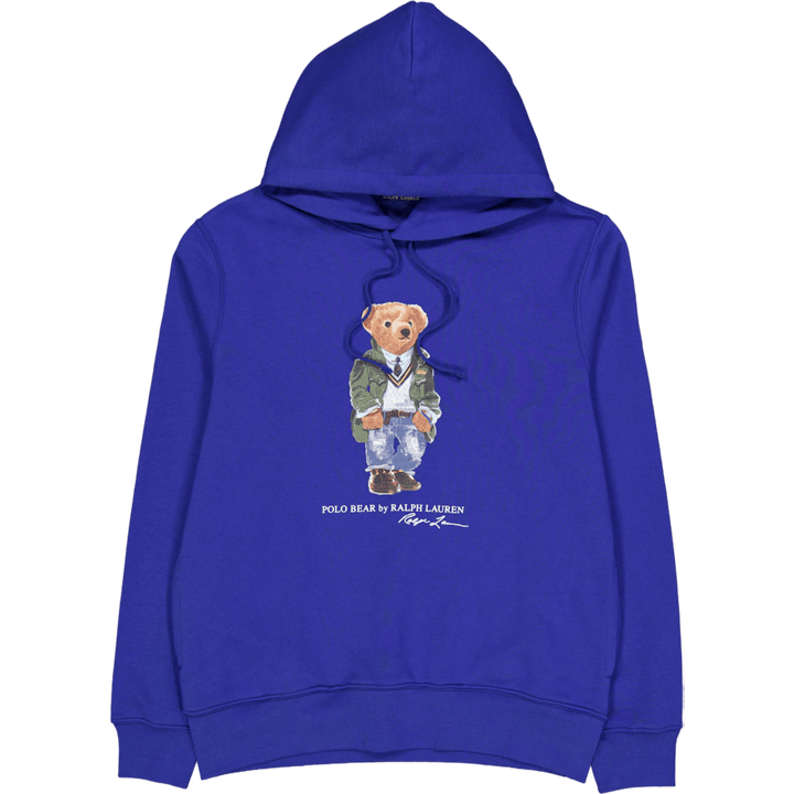 Polo Ralph Lauren Polo Bear Fleece Hoodie Sp24 Beach Royal Hrtg Bear