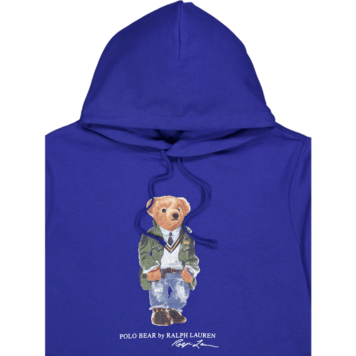 Polo Ralph Lauren Polo Bear Fleece Hoodie Sp24 Beach Royal Hrtg Bear