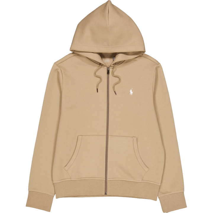 Polo Ralph Lauren Double Knit Full Zip Hoodie Desert Khaki
