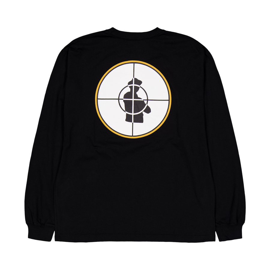 Nh X Public Enemy . Tee Ls-1 Black