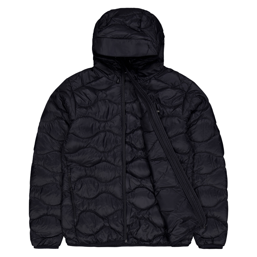 M Helium Down Hood Jacket Black