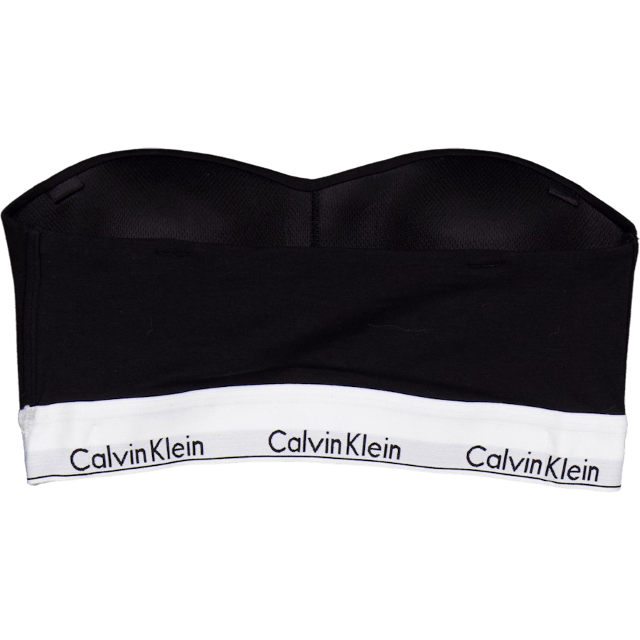 Lightly Lined Bandeau Black