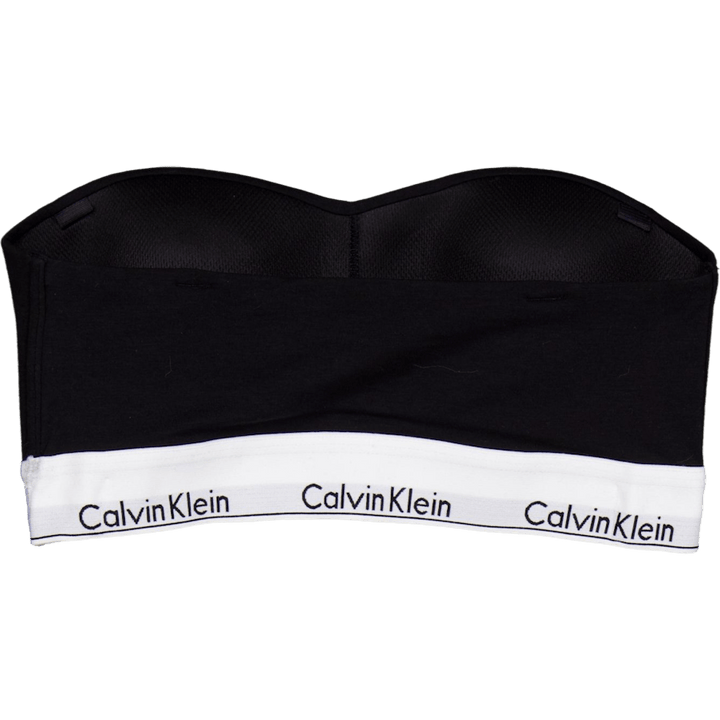 Lightly Lined Bandeau Black