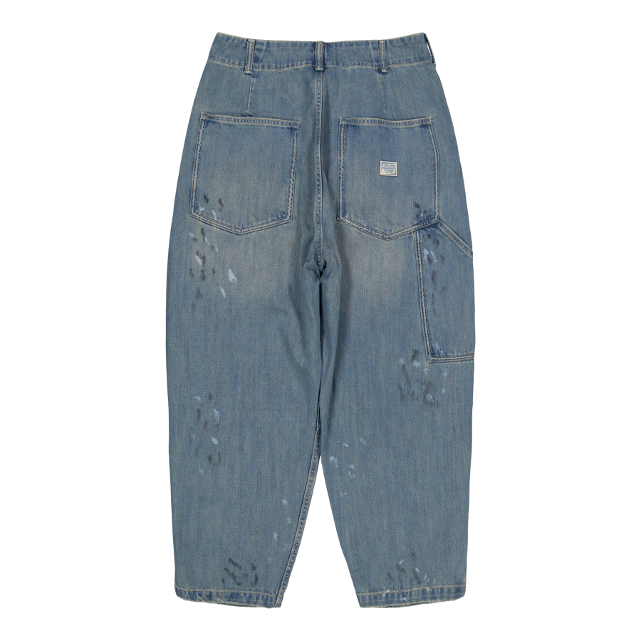Denim Painter Sarrouel Hose Indigo