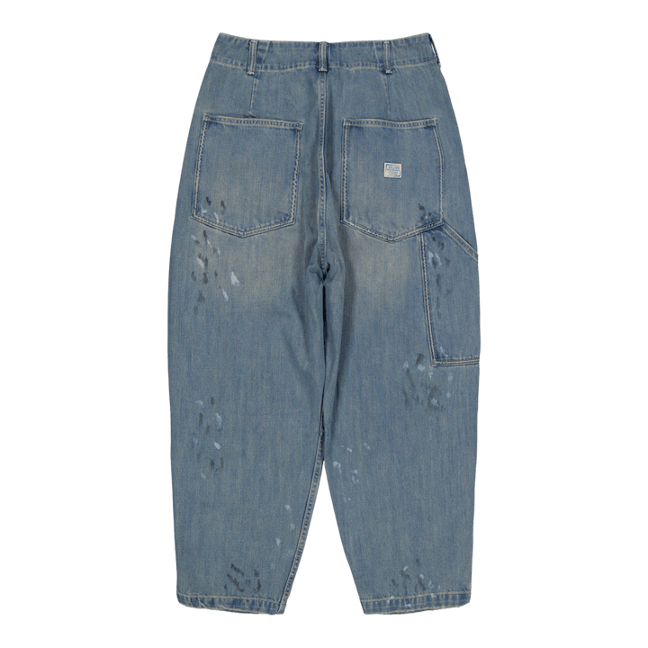 Denim Painter Sarrouel Hose Indigo