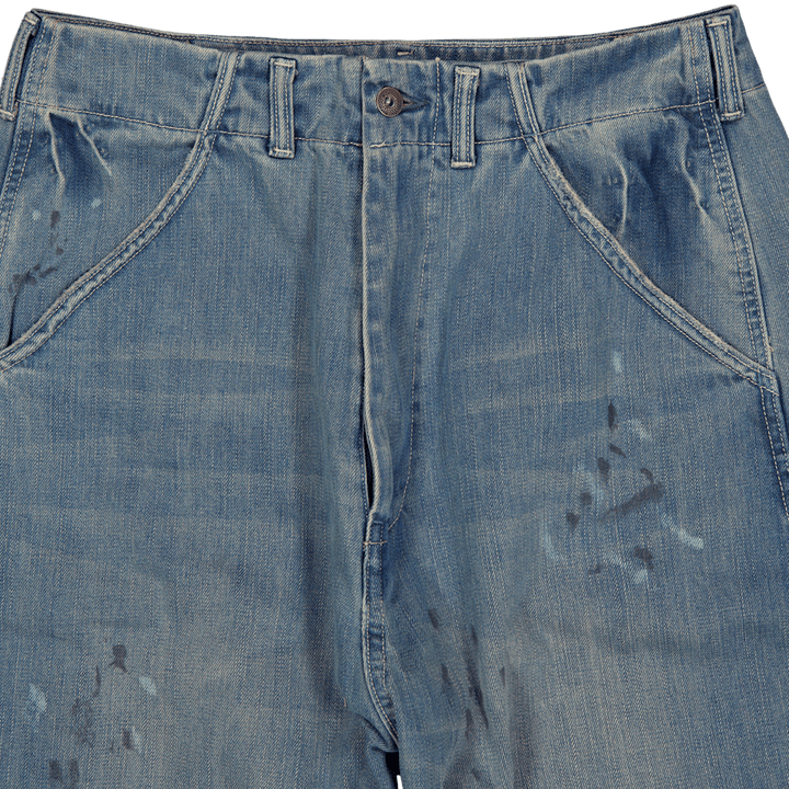 Denim Painter Sarrouel Hose Indigo