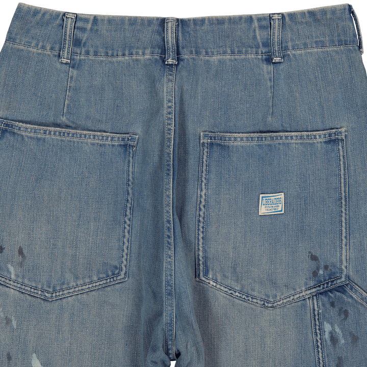 Denim Painter Sarrouel Hose Indigo