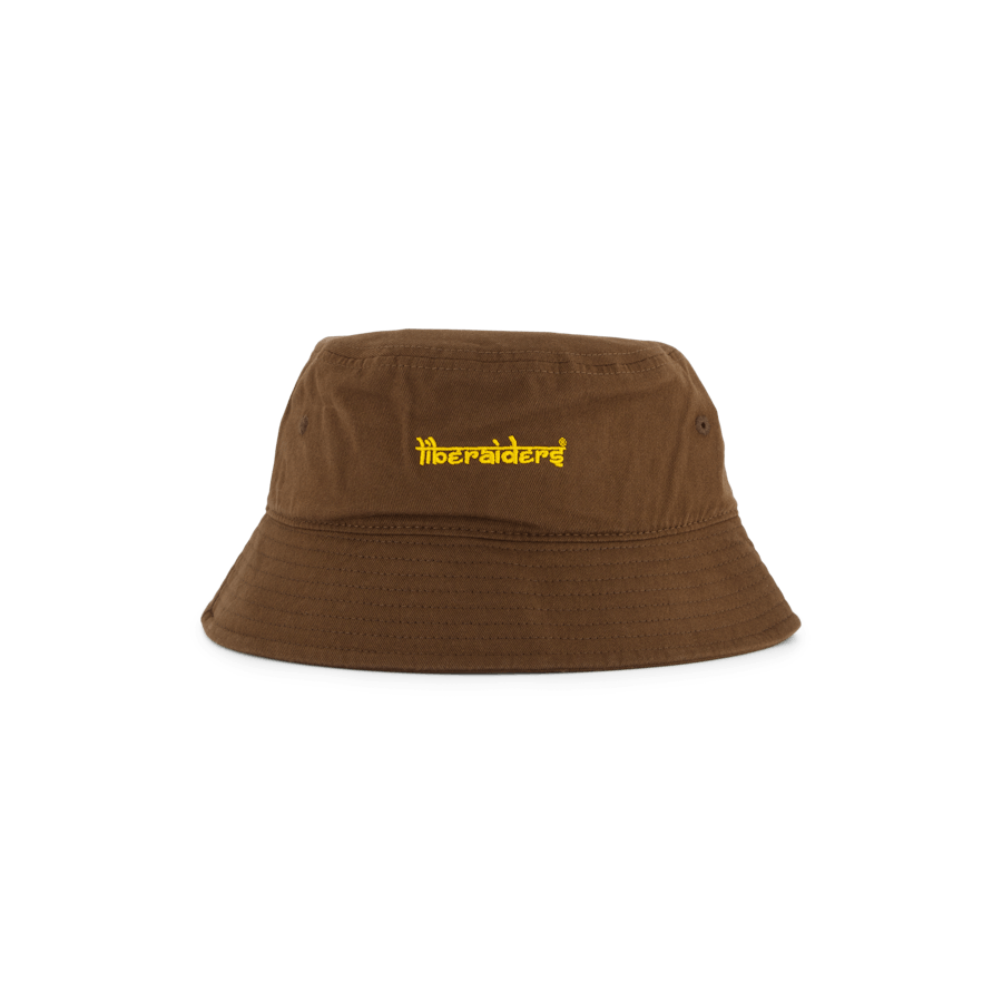 Lr Logo Bucket Müts pruun