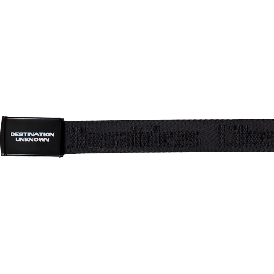 Og Logo Nylon Belt Black