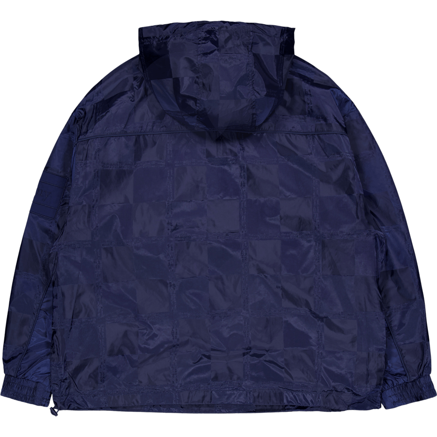 Tjcu Jaquard Chicago Popover Carbon Navy