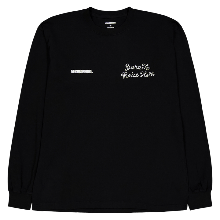 Nh . Tee Ls-9 Black