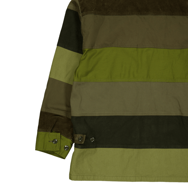 Patchwork Jacket Olive Drab