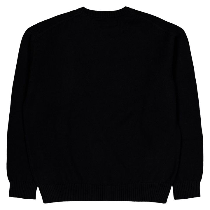 Intarsia Sweater Black